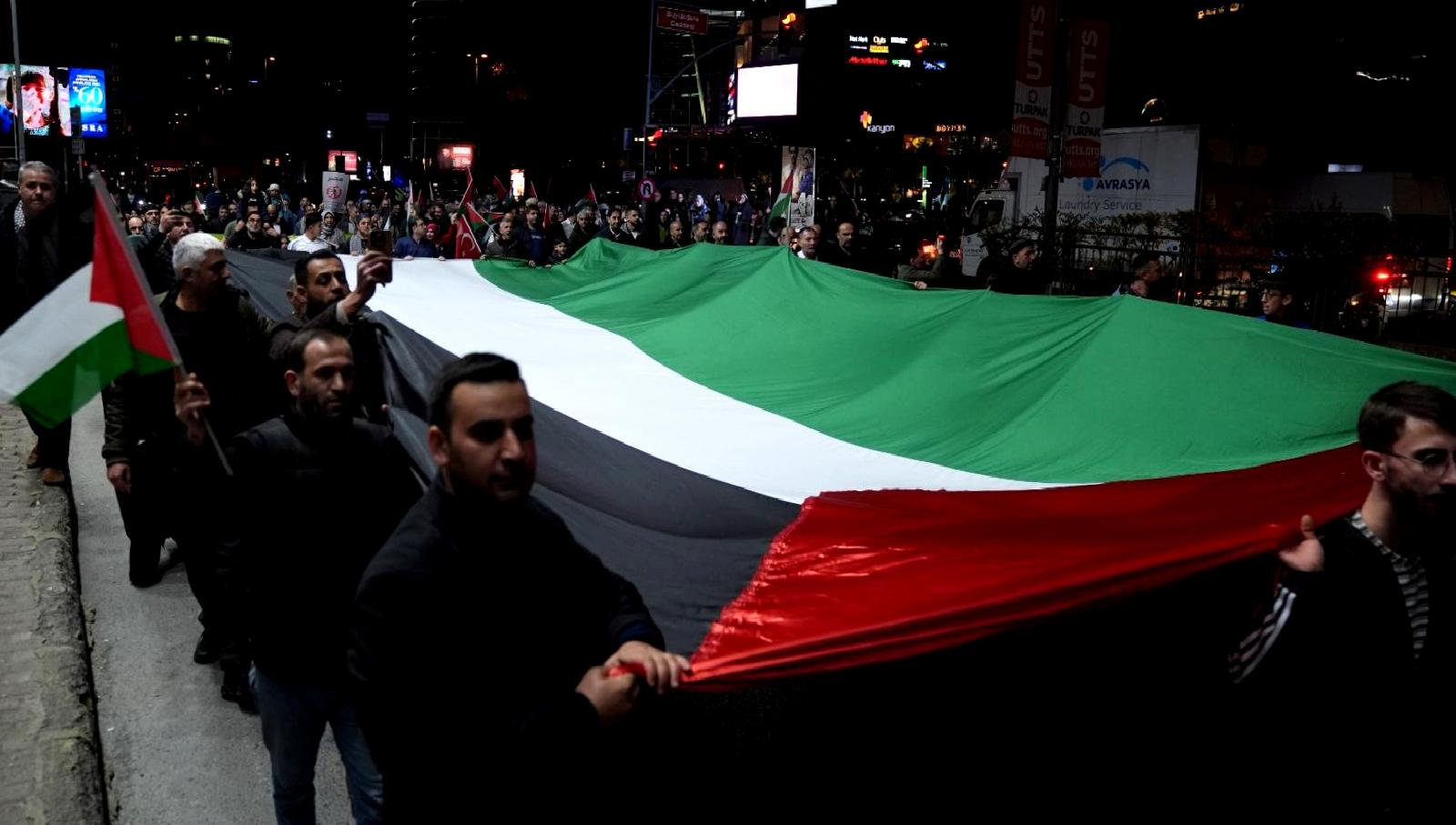 İsrail karşıtı gösteri ve Kudüs'e destek eylemi hakkında detaylar, güncel