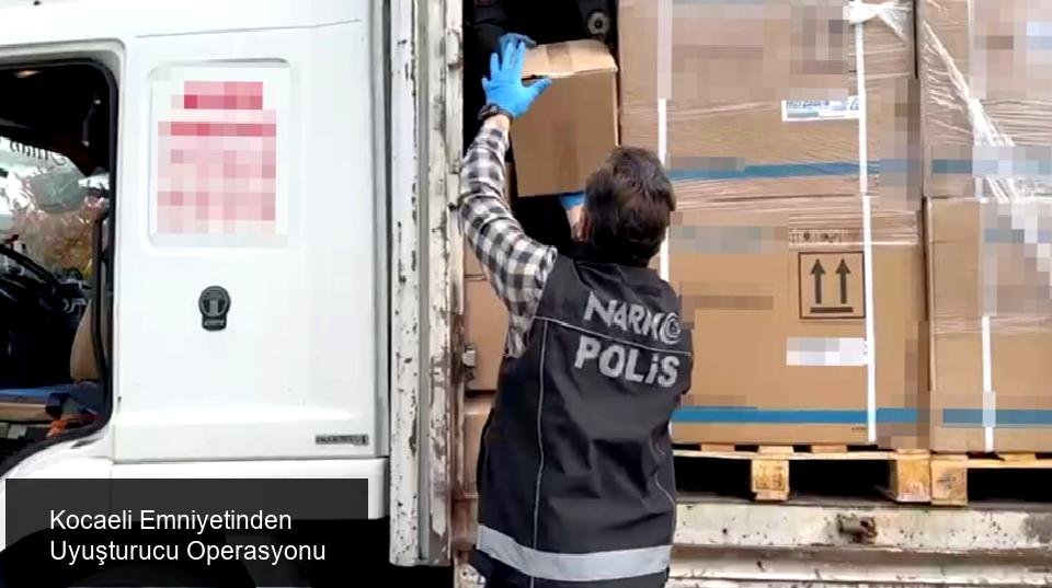 Kocaeli Emniyet Müdürlüğü Narkotik Suçlarla Mücadele Şubesi'nin Başarılı Operasyonu
