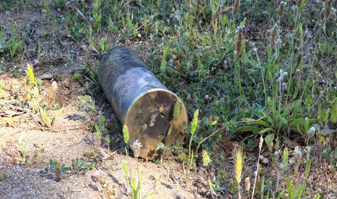 Orhangazi'de tarihi top mermisi bulundu, güvenlik önlemleri alındı. Detaylar ve