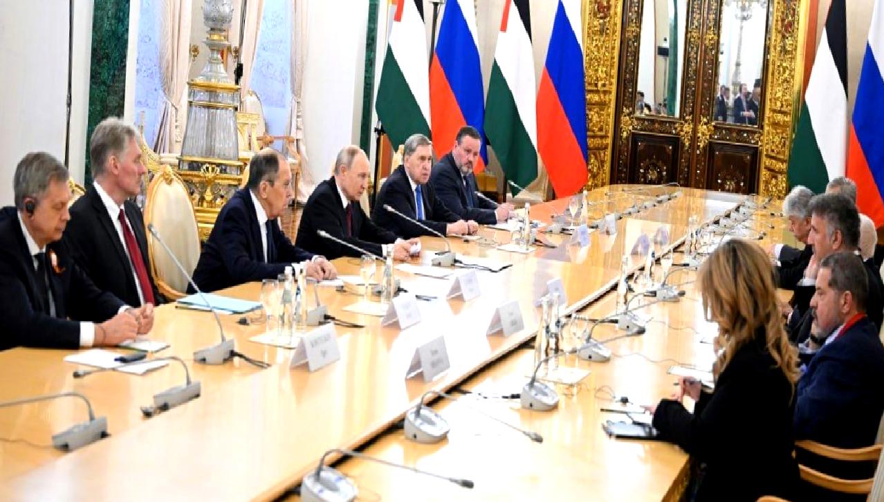 Putin ve Abbas'ın Kremlin'deki görüşmesi hakkında güncel bilgiler, detaylar ve