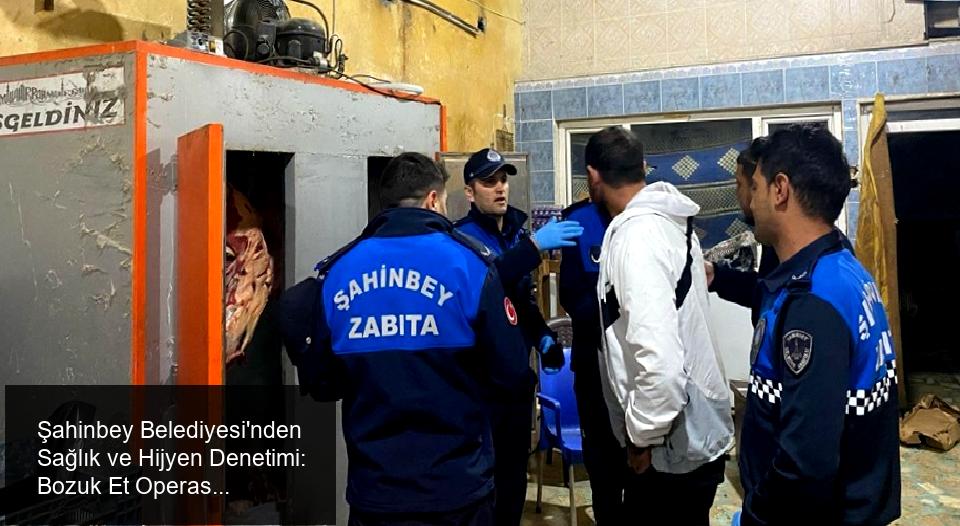 Şahinbey Belediyesi Zabıta Müdürlüğü ve İl Tarım ve Orman Müdürlüğü Ekiplerinin Ortak Mücadelesi