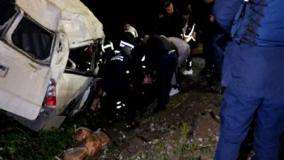 Samsun Bafra'da trafik kazası: 1 ölü ve çok sayıda yaralı,