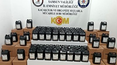 Samsun'da gerçekleştirilen kaçak alkol operasyonunun detayları ve sonuçları hakkında güncel