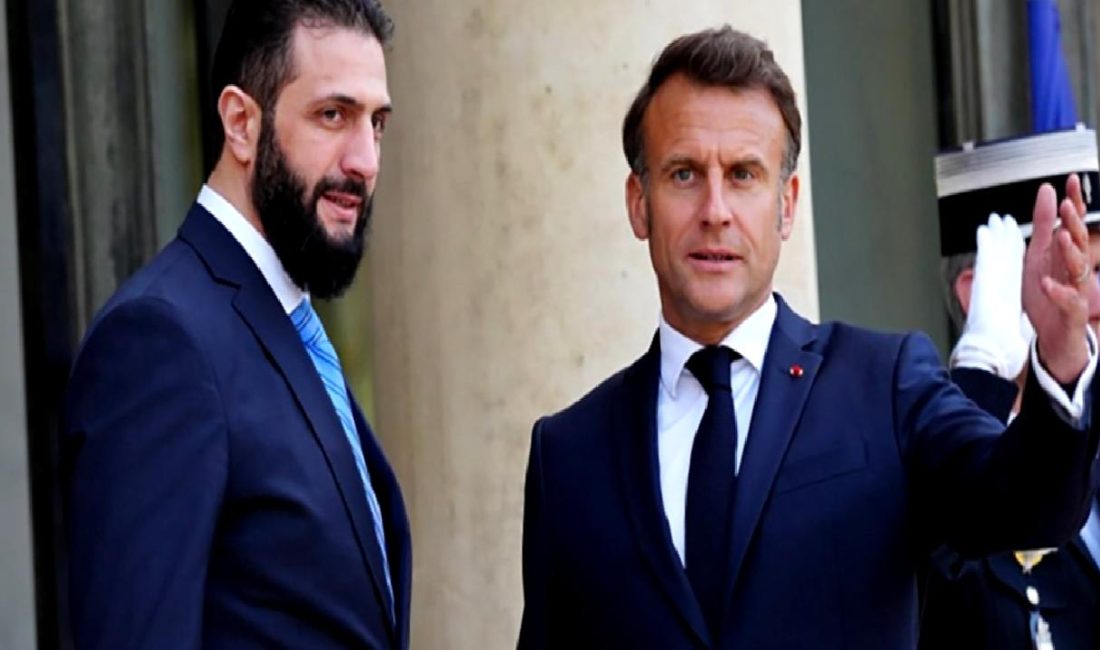 Suriye Devlet Başkanı Ahmed eş-Şara’nın Fransa Ziyareti ve Macron ile Görüşmesi Suriye Devlet Başkanı Ahmed eş-Şara'nın Fransa ziyareti ve Macron ile