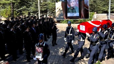 67 yıl sonra Şehit Mustafa Zamkı'nın son yolculuğu Çankırı'da gerçekleşti.