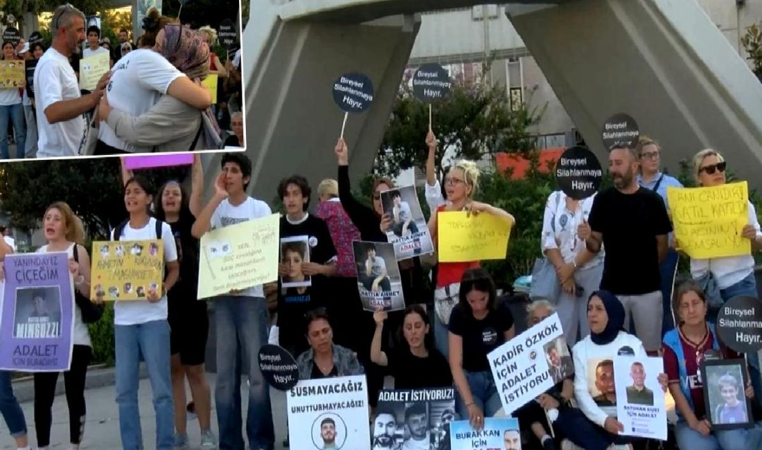 Annelere Destek: Bireysel Silahlanmaya Karşı Oturma Eylemi Annelere destek için bireysel silahlanmaya karşı oturma eylemi: Barış ve