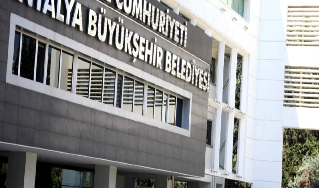 Antalya Büyükşehir Belediyesi'nde rüşvet operasyonu: Detaylar ve son gelişmeler.