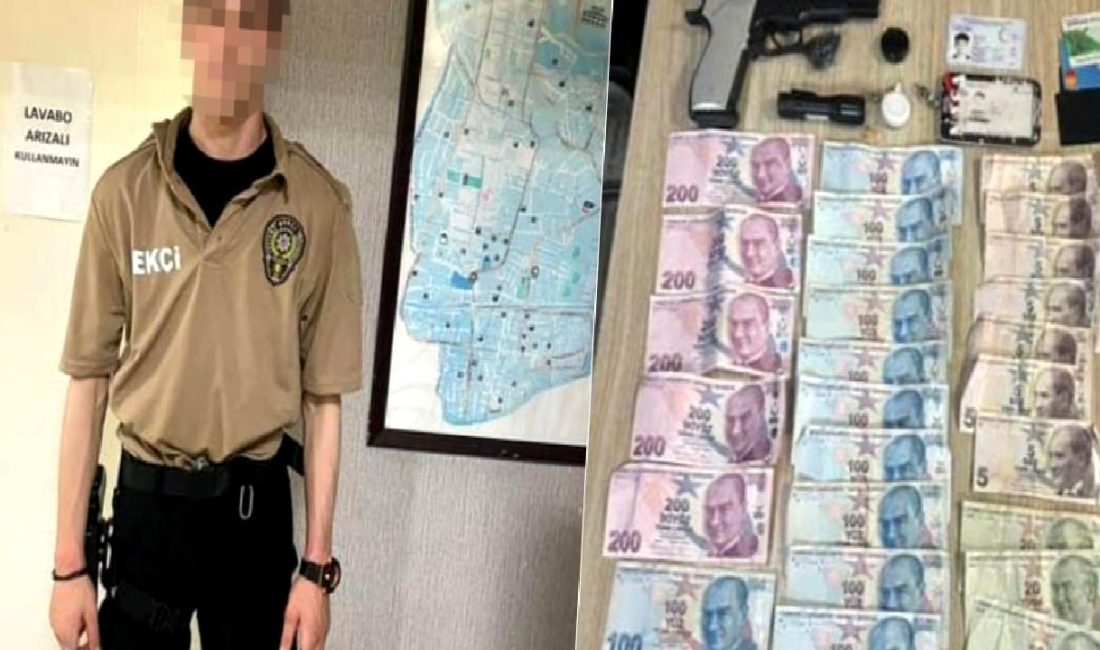 Bakırköy’de sahte bekçi yakalandı: Ağabeyinin üniformasını giymiş Bakırköy'de bir kişi, ağabeyinin üniformasını giyerek sahte bekçi olarak yakalandı.