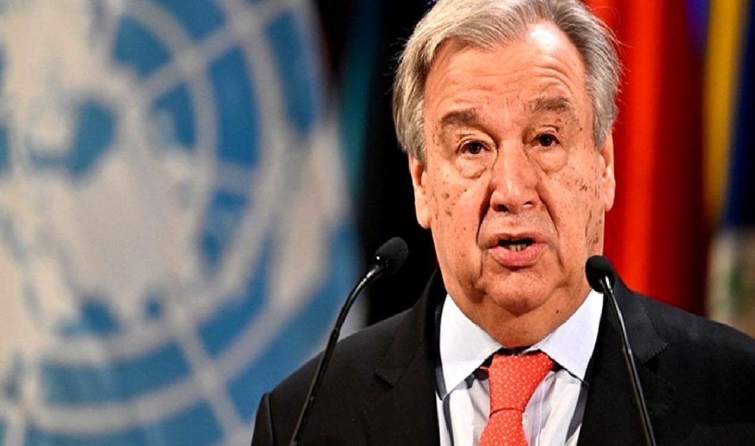 BM Genel Sekreteri Guterres, sürdürülebilir kalkınma ve barış için acil