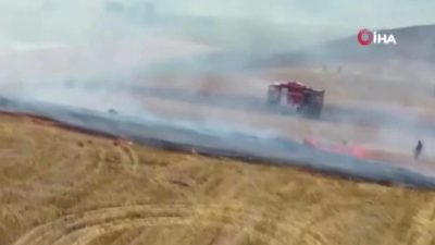 Büyükçekmece'de otluk alanda çıkan yangınla ilgili son dakika detaylar. İtfaiye