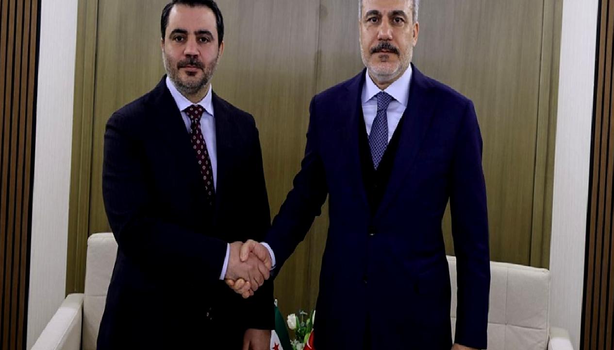 Dışişleri Bakanı Hakan Fidan ile Suriye Dışişleri Bakanı Esad Hasan