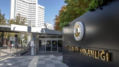 Dışişleri Bakanlığı, İsrail'in Harem-i İbrahim Camii girişimine sert tepki gösterdi.