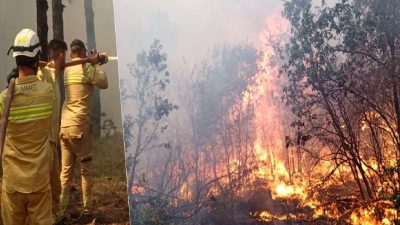 Eskişehir'de yıkıcı bir yangın felaketi yaşandı. Çok sayıda bina zarar