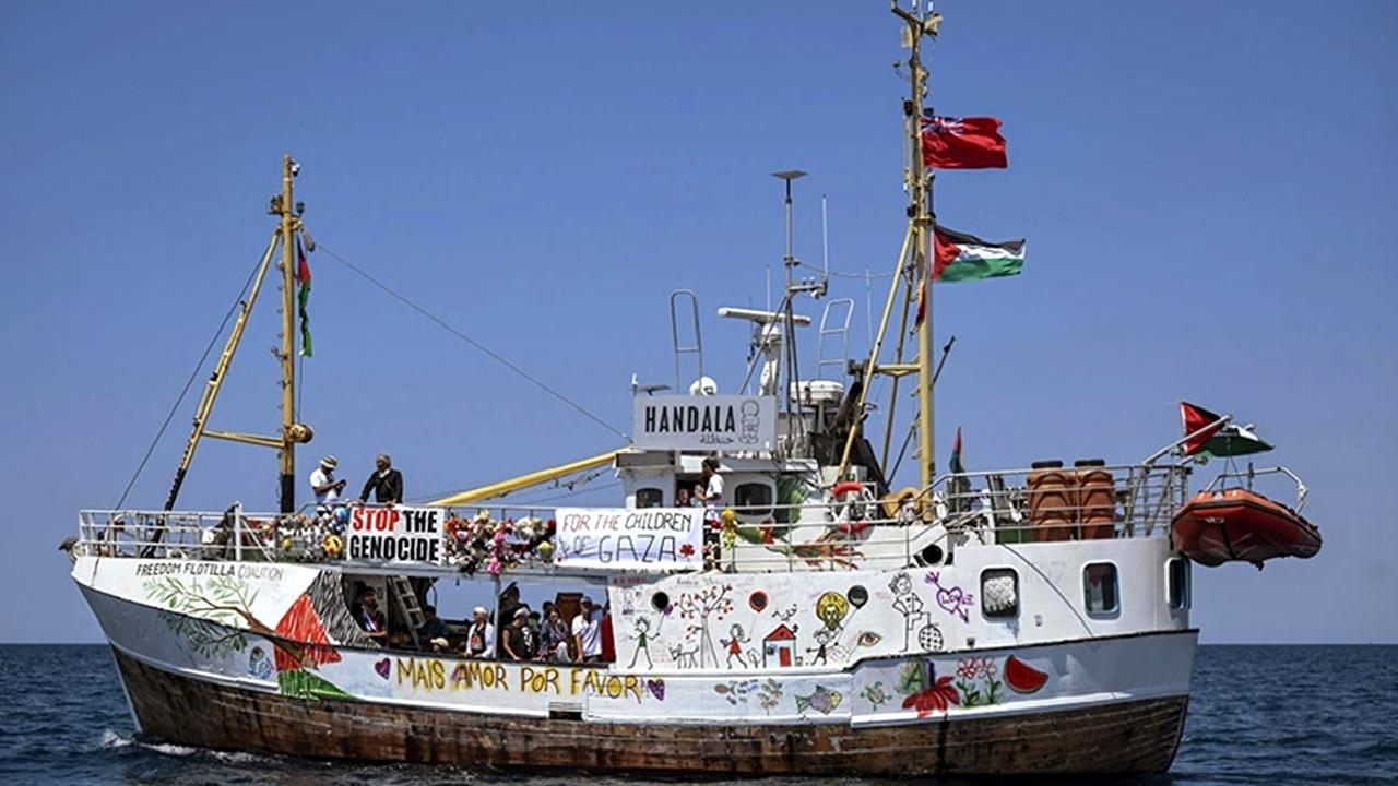 İsrail, Gazze'ye yardım götüren Hanzala gemisine müdahale etti. Olayın detayları