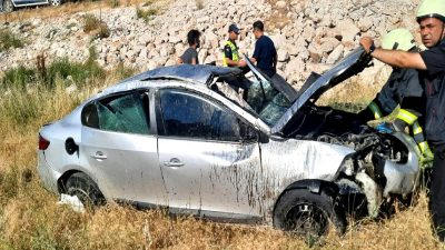 Konya Derebucak'ta yaşanan korkutucu trafik kazasında 3 kişi hayatını kaybetti,
