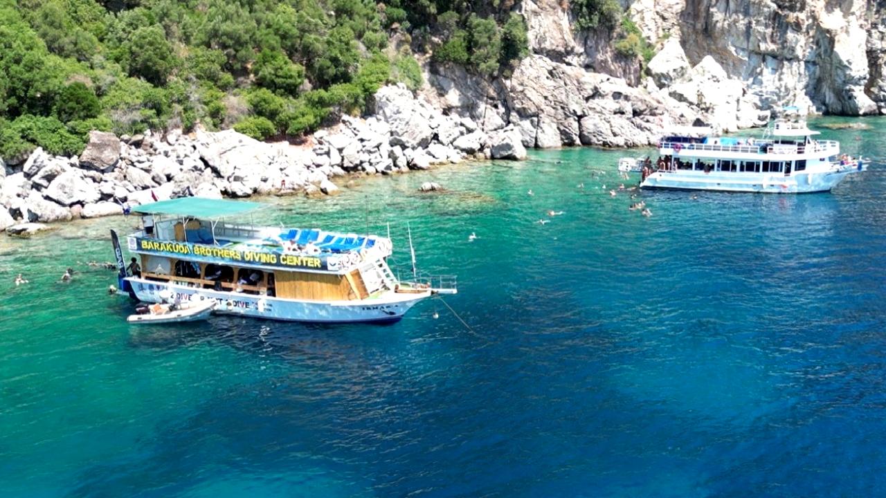 Marmaris'te dalış turizmi canlanıyor! Muhteşem su altı dünyasını keşfedin ve