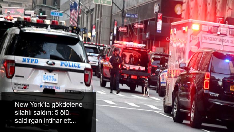 New York’ta gökdelene silahlı saldırı: 5 ölü, saldırgan intihar etti