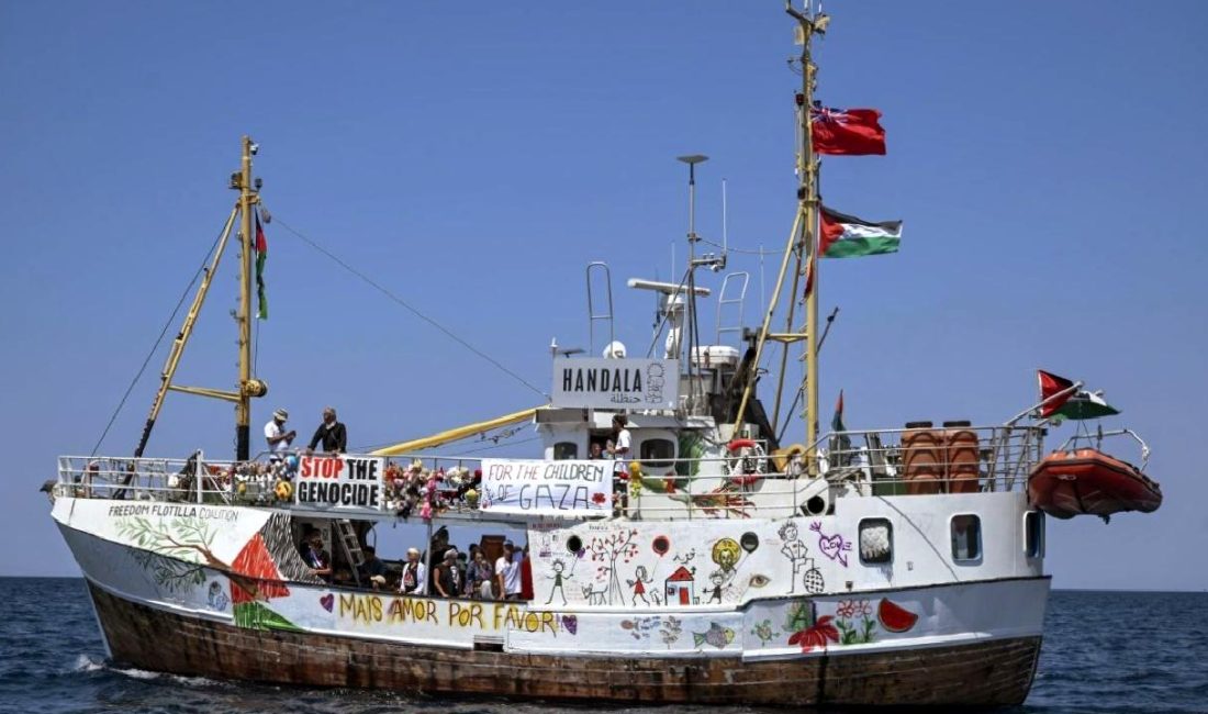 Özgürlük Filosu Koalisyonu, Handala Gemisi hakkında kritik bir açıklama yaptı.