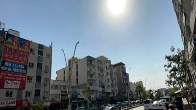 Silopi'de tüm zamanların sıcaklık rekoru kırıldı. Şehir tarihindeki en yüksek