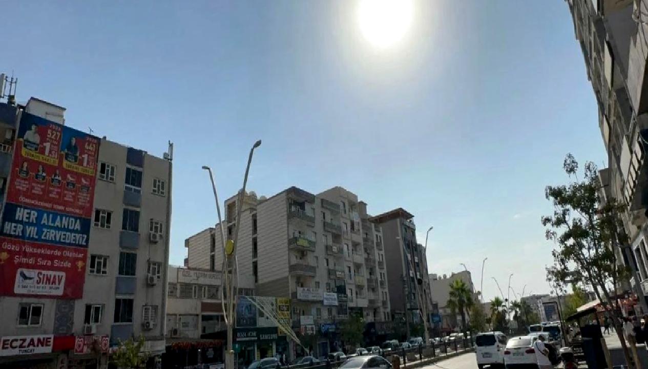 Silopi'de tüm zamanların sıcaklık rekoru kırıldı. Şehir tarihindeki en yüksek