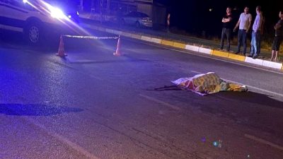 Sivas'ta yolcu otobüsünün çarpması sonucu bir yaya hayatını kaybetti.