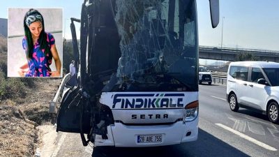 TEM Otoyolunda üzücü bir kazada hostes Ayça Yılmaz hayatını kaybetti.