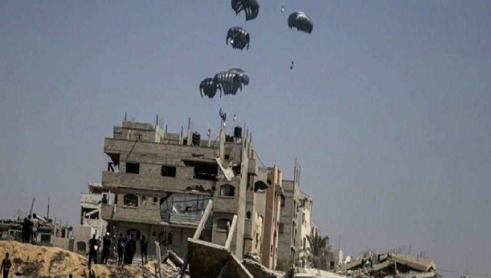 Ürdün ve BAE’den Gazze Şeridi’ne havadan yardım Ürdün ve BAE, Gazze Şeridi'ne havadan insani yardım gönderiyor. Acil